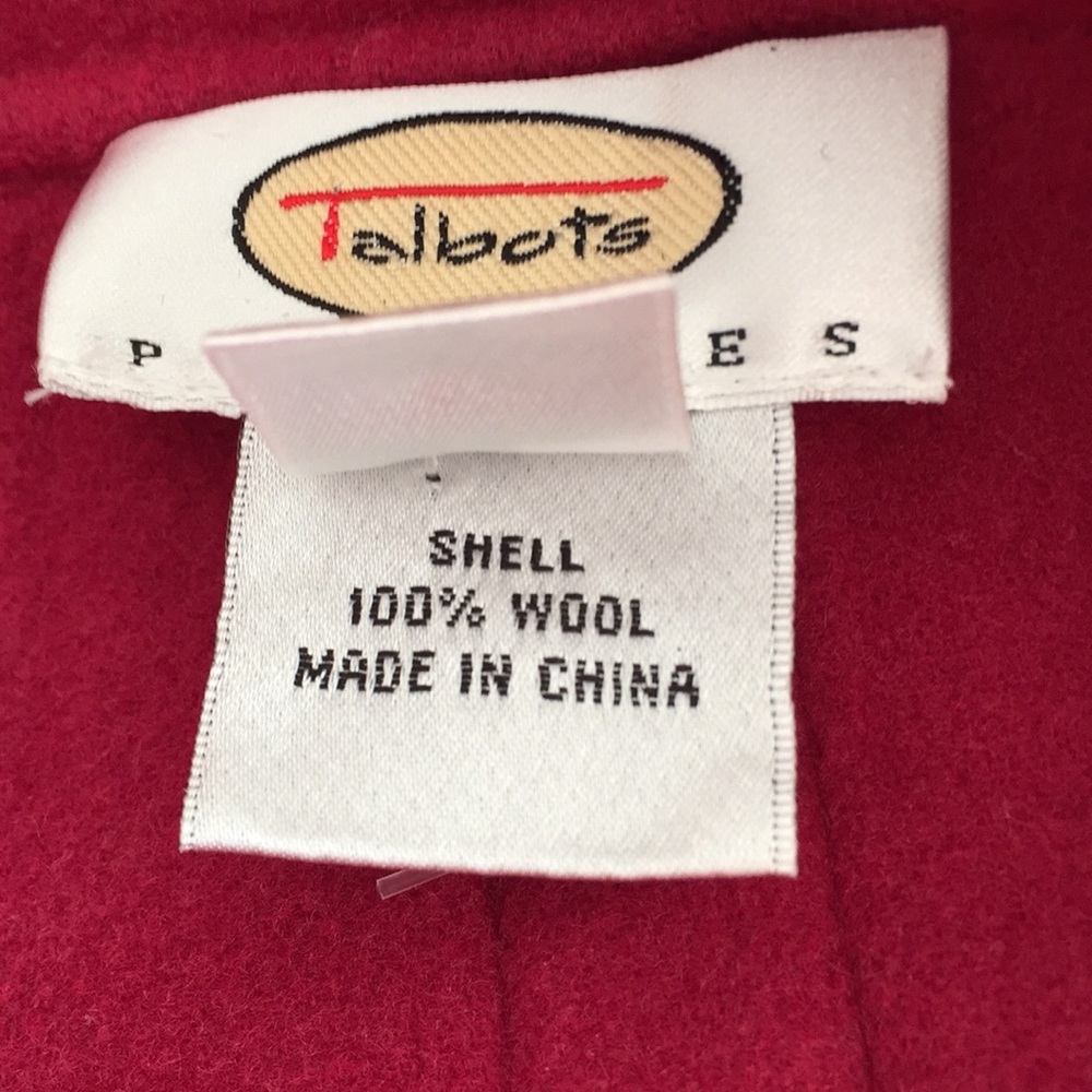 Talbots Open Double Faced Wool Blazer - image 6